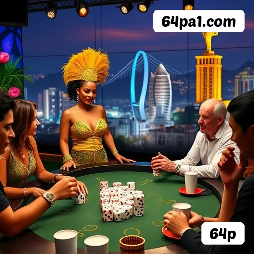 Chuva de bônus 64p nos caça-níqueis